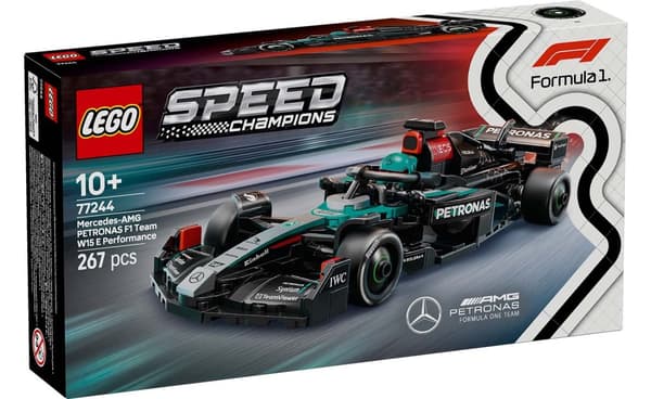 LEGO Mercedes AMG F1 W15 racerbil