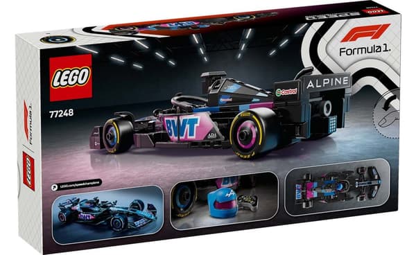 LEGO BWT Alpine F1 Team A524 racerbil