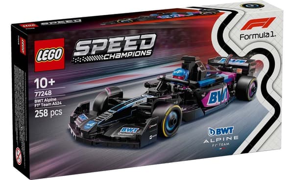 LEGO BWT Alpine F1 Team A524 racerbil
