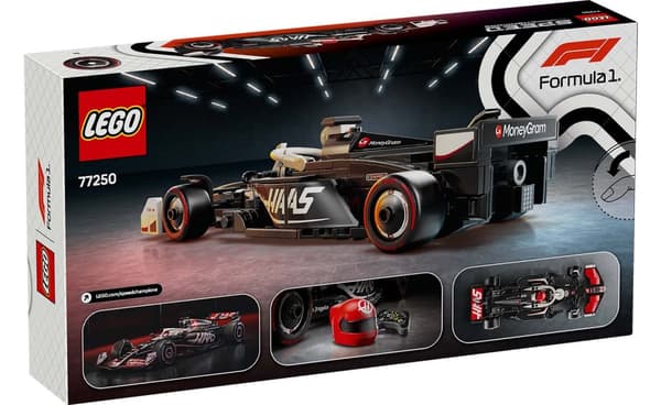 LEGO MoneyGram Haas F1 Team VF24 racerbil