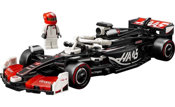 LEGO MoneyGram Haas F1 Team VF24 racerbil