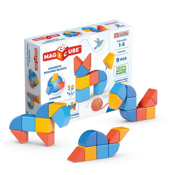 Magicube Magnetiska Djur 9
