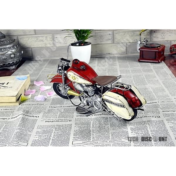 TD® modell motorcykel vuxen barn retro leksak av pojke miniatyr födelsedag exteriör interiör fantasi realistisk original järn