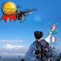 Miniatyrbild 1 av 4: INN® 4k ultralång uthållighet fjärrkontroll drönare högupplöst flygfotografering lång uthållighet wifi bildöverföring