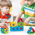Miniatyrbild 3 av 4: TD® pedagogiska leksaker Pioneer dekompression gnagare kontroll kontor byggstenar Leksaker för barn Creat