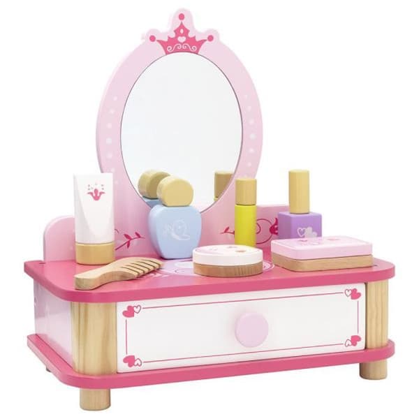 Makeupspel - Disney-prinsessor - Frisör - Falska tillbehör - Unisex - Rosa