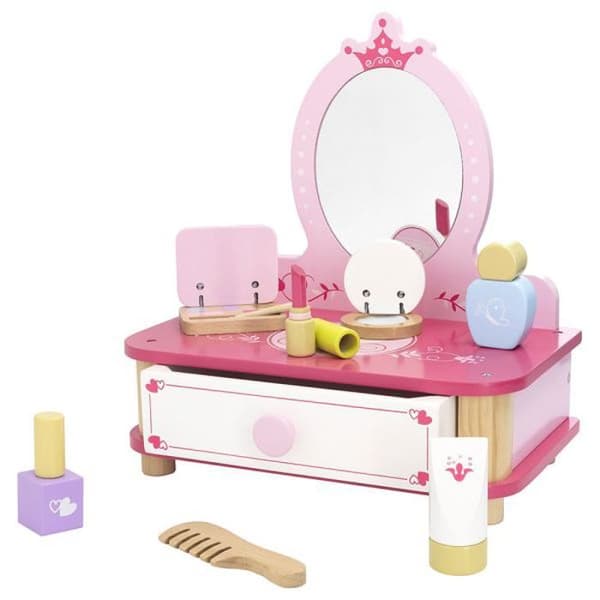 Makeupspel - Disney-prinsessor - Frisör - Falska tillbehör - Unisex - Rosa