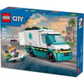 Miniatyrbild 6 av 6: LEGO City 60451 Emergency Ambulance – Byggleksak för pojkar från 5 år och uppåt