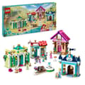 Miniatyrbild 1 av 6: LEGO® 43246 Disney Princess Disney Princess Adventures på marknaden, leksak med 4 minidockor: Ariel, Askungen