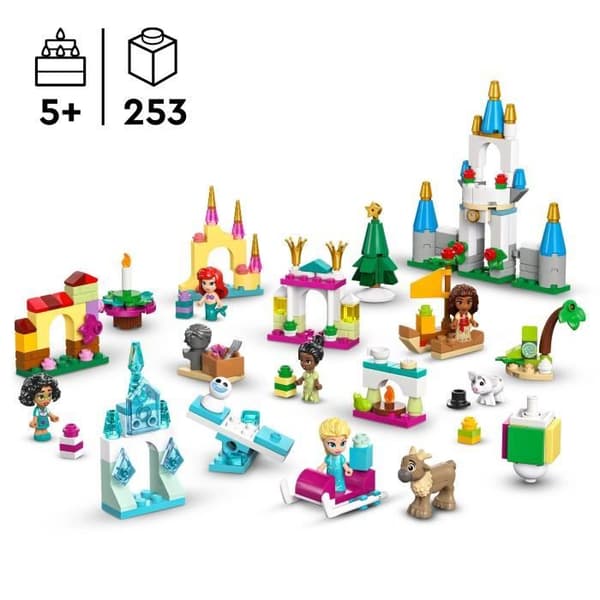 LEGO® Disney Princess 43253 Adventskalender 2024 - Julklapp till barn