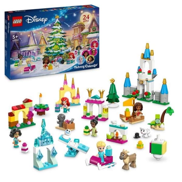 LEGO® Disney Princess 43253 Adventskalender 2024 - Julklapp till barn
