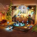 Miniatyrbild 3 av 5: LEGO Harry Potter 76404 adventskalender 2022, 24 minileksaker, med brädspel