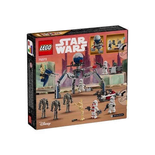LEGO Star Wars 75372 - Clone Trooper & Battle Droid Battle Pack - byggsats