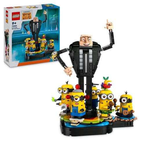 LEGO Minions - Brick-Built Gru and Minions (75582)