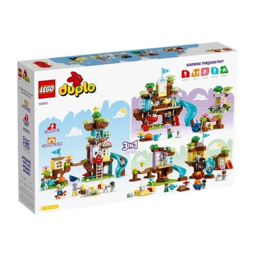 LEGO DUPLO - 3-i-1-trädhus - byggsats