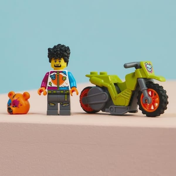 LEGO® City Stuntz 60356 Bear Stunt motorcykel, leksaksfordon, presentidé