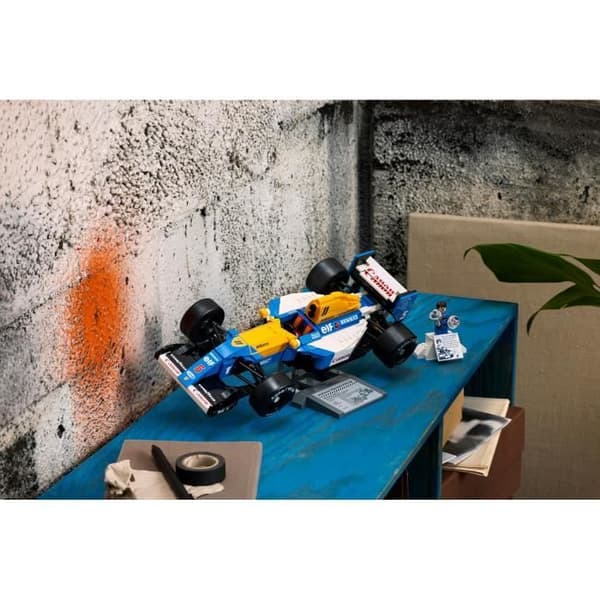 LEGO Icons 10353 Williams Racing FW14B och Nigel Mansell - Formel 1-racingbil för vuxna