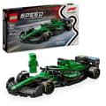 Miniatyrbild 1 av 6: LEGO Speed Champions 77245 F1-bil Aston Martin Aramco AMR24 - Leksak för pojkar 10 år