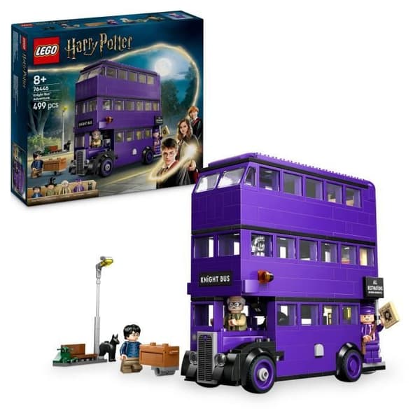 LEGO Harry Potter 76446 Äventyr i Magicobus - Byggspel för barn från 8 år.