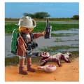 Miniatyrbild 3 av 4: Familjeunderhållning - Utforskare och alligator