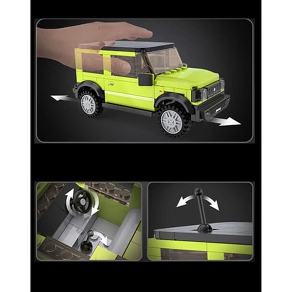 Varje C55023W Bilblock Suzuki Jimny 1:24 192 delar