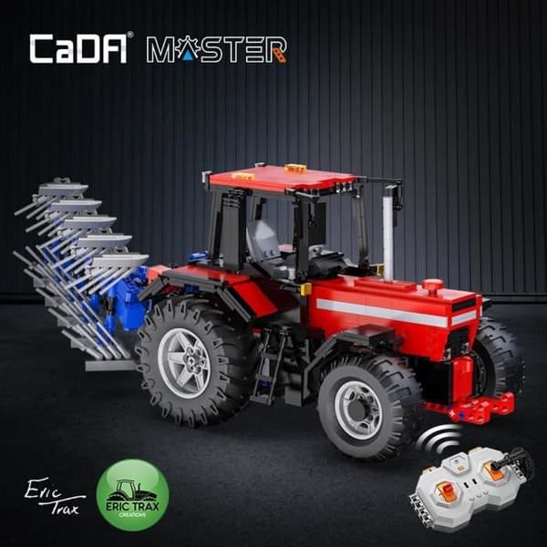 CADA C61052W - Lantbrukstraktor 1:17 (1675 Delar) Byggset