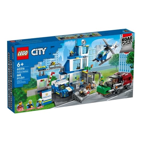 LEGO City 60316 - Polisstation - byggsats