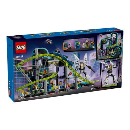 LEGO City 60421 - Robot World Berg- och Dalbana Park - byggsats