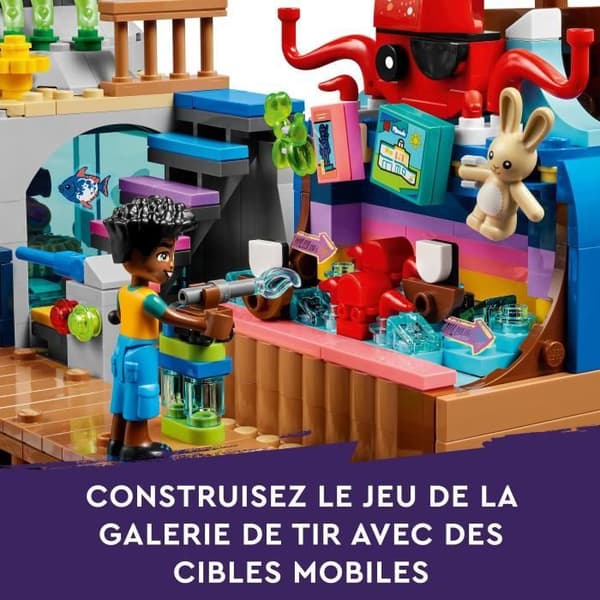 LEGO® Friends 41737 Beach Amusement Park, Advanced Building Toy, Barn 12 år