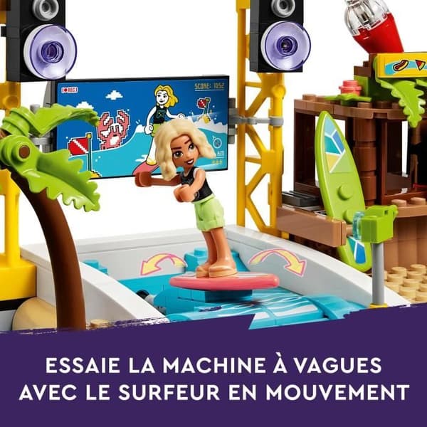 LEGO® Friends 41737 Beach Amusement Park, Advanced Building Toy, Barn 12 år