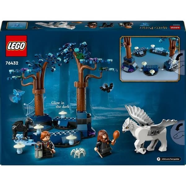 LEGO Harry Potter 76432 Den förbjudna skogen: magiska varelser, leksak för barn