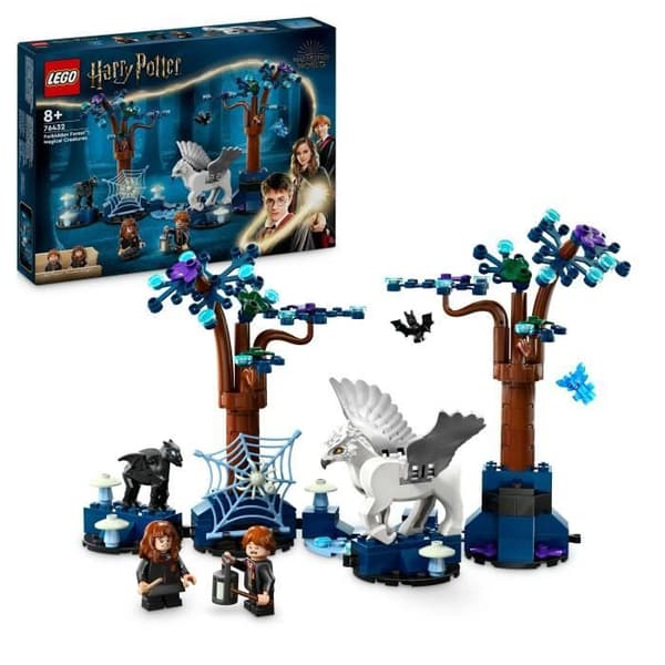 LEGO Harry Potter 76432 Den förbjudna skogen: magiska varelser, leksak för barn