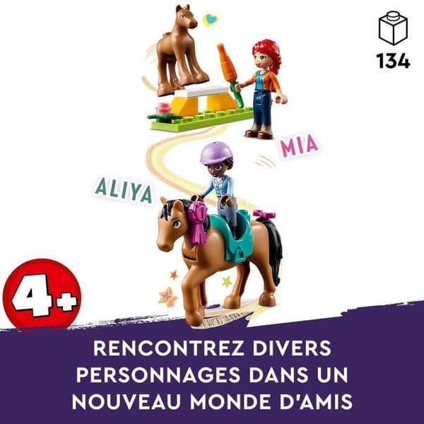 LEGO® Friends 41746 Ridsportdressyr, häst- och ponnyleksak, barngåva 4 år gammal