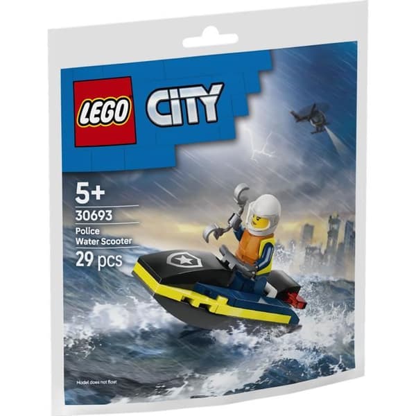 Byggset - Lego - 30693 - Polisen jetski - 5 år - Unisex