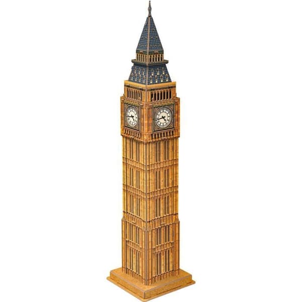 3D-pussel - Big Ben - Byggspel - UPPLORA - 44 bitar - från 5 år och uppåt