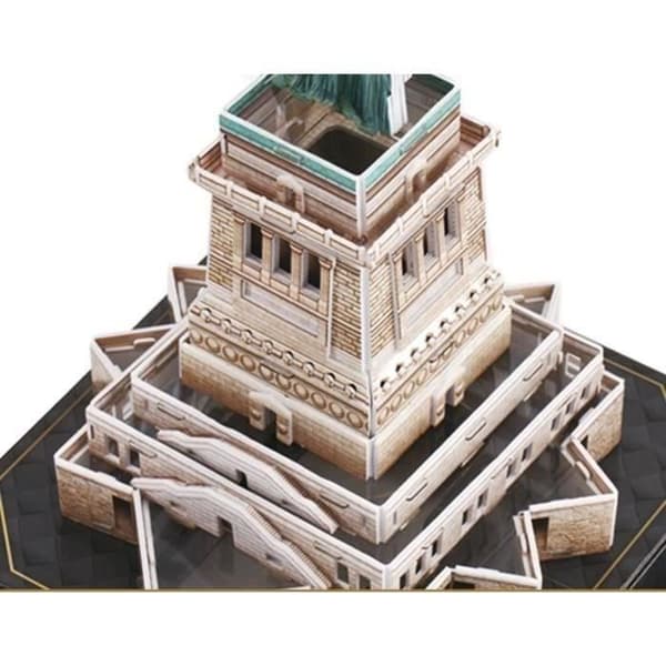 3D Light-Up Pussel - Frihetsgudinnan - Byggsats - EXPLORA - 79 bitar - Ålder 8+