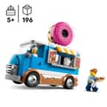 Miniatyrbild 2 av 6: LEGO City 60452 Donut Food Truck – Byggleksak för pojkar från 5 år och uppåt