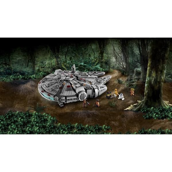 LEGO® Star Wars 75257 Millennium Falcon, byggbar modellsats med minifigurer