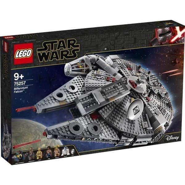 LEGO® Star Wars 75257 Millennium Falcon, byggbar modellsats med minifigurer