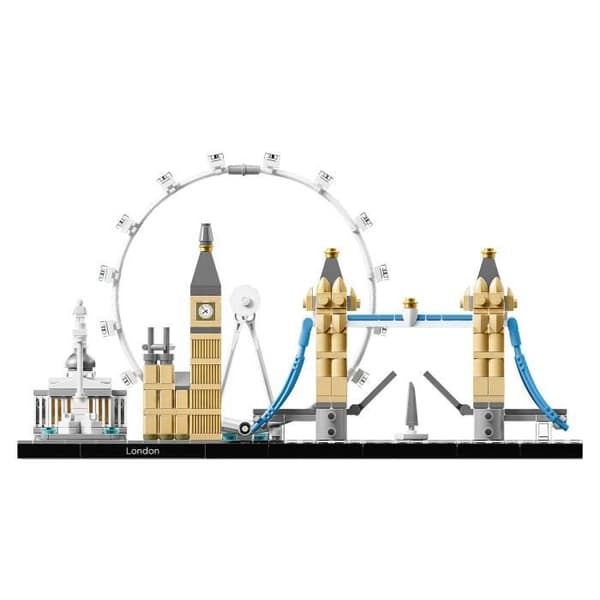 LEGO® Architecture 21034 - London - 468 delar - 12 år och uppåt - Blandat - Brun
