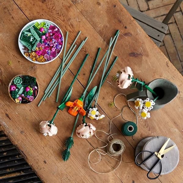 LEGO® 10280 Icons Bukett med blommor, konstgjorda blommor, botanisk samling, set för vuxna
