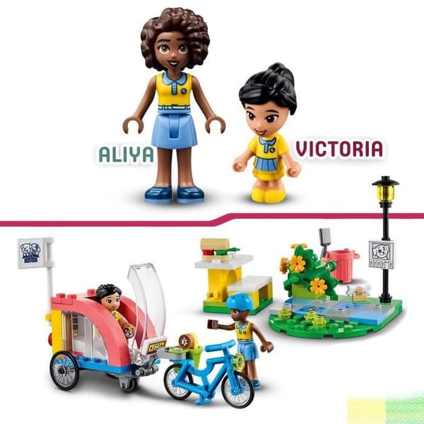 LEGO® Friends 41738 Canine Rescue Bike, leksak för barn i åldrarna 6, med valpminifigur