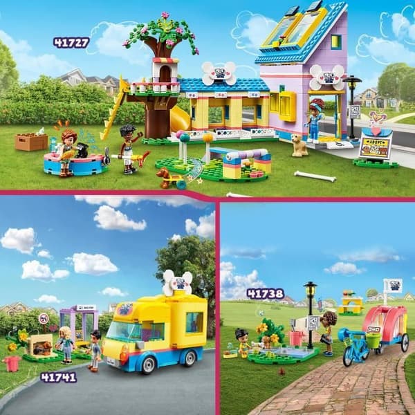LEGO® Friends 41738 Canine Rescue Bike, leksak för barn i åldrarna 6, med valpminifigur