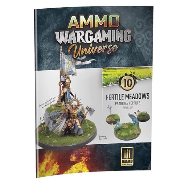 AMMO MIG JIMENEZ - BOK AMMO WARGAMING10 FRUKTBARA ängAR ENG. AMMO B