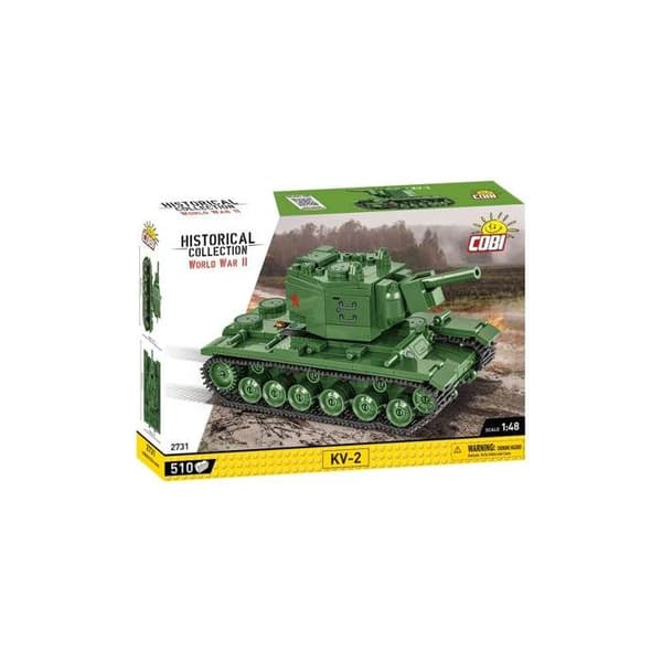 Modell - COBI - KV-2 - Plast - Att montera själv - För barn från 8 år