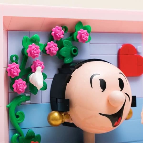 Figurer - Pantasy - 86404 - Porträtt 3D Olive Oyl - 300 delar - Enkel montering