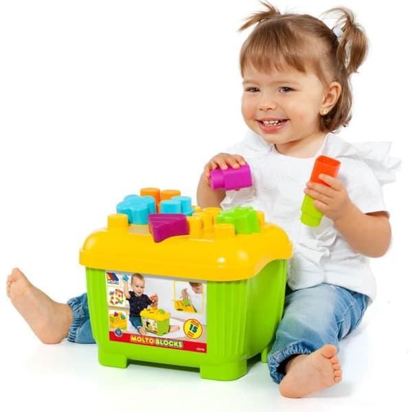 Molto aktivitetskit - Play&Sense - 15 stycken - Grön - BPA fri