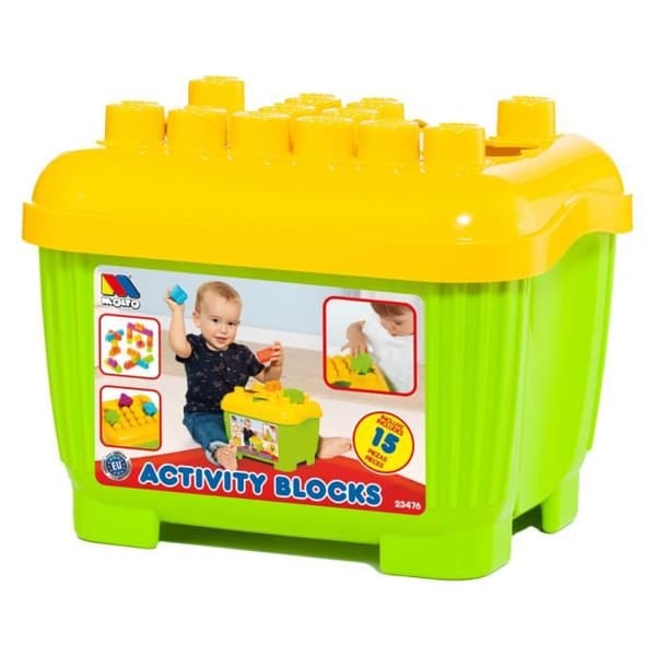 Molto aktivitetskit - Play&amp;Sense - 15 stycken - Grön - BPA fri
