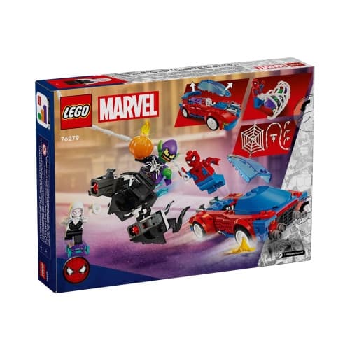 LEGO Marvel 76279 - Spider-Man Race Car & Venom Green Goblin - byggsats