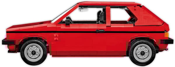 Cobi Volkswagen Golf 1974 - Röd